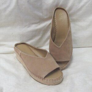 Franco Sarto Heels Leather Upper Sandals - 2 1/2 Inch Heels